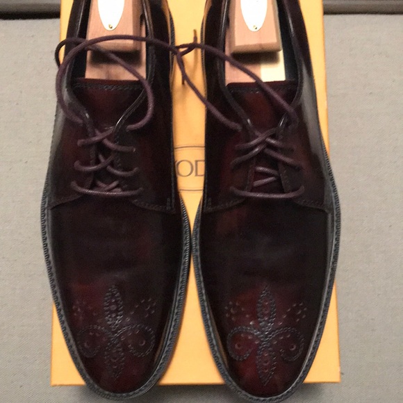 Tod’s DK Red derby shoe size 11 main image 4